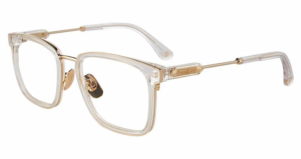 Police VPLF09 Eyeglasses - Gold - view 2